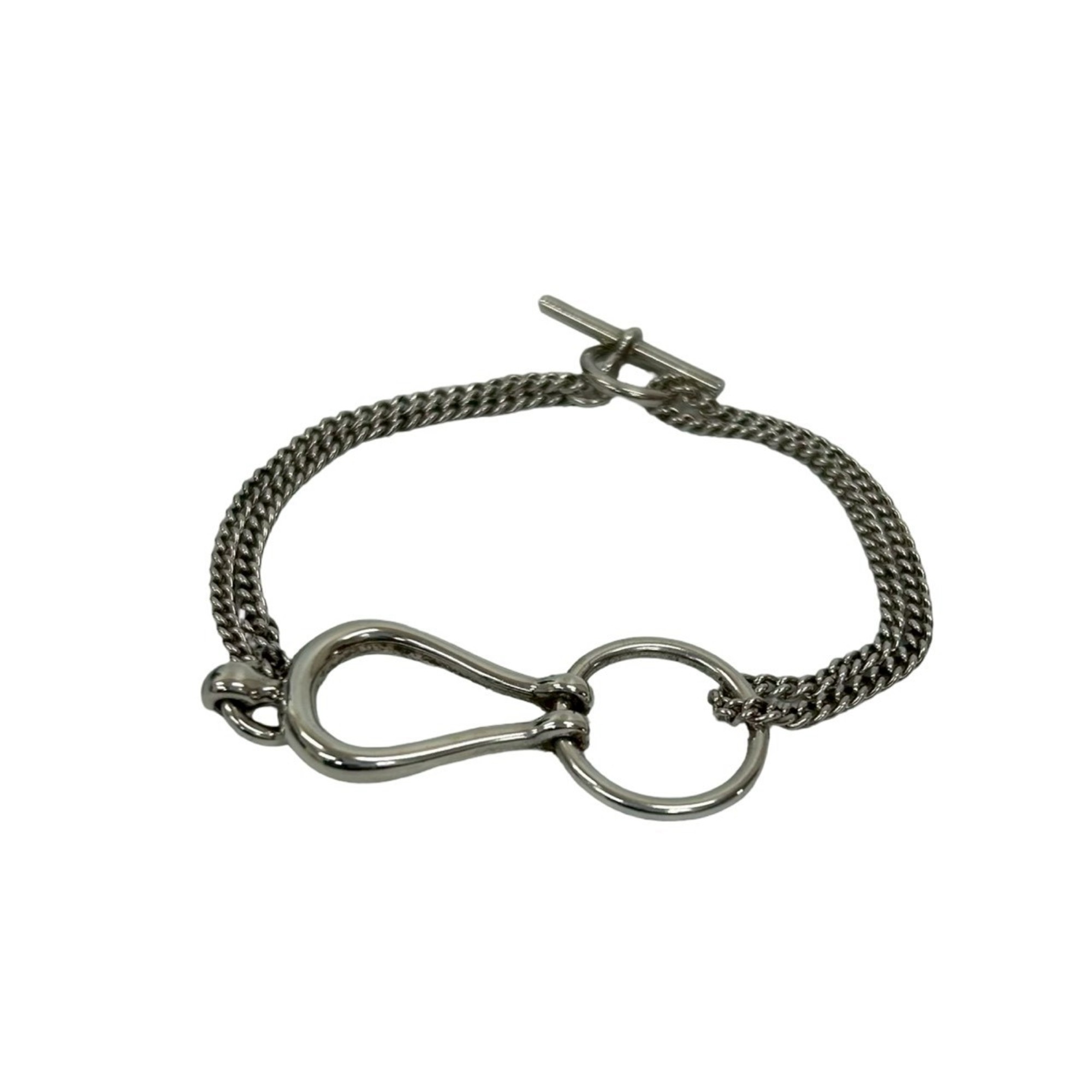 Hermès Margiela-era Arabesque Chain Bracelet/Bangle RN0000199