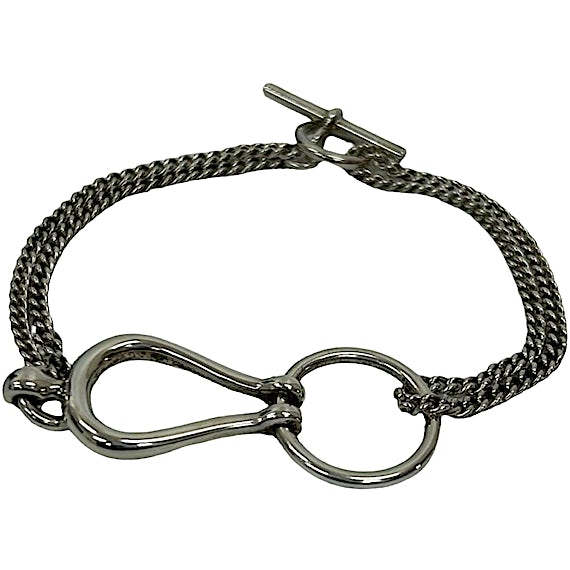 Hermès Margiela-era Arabesque Chain Bracelet/Bangle RN0000199 Hermès Margiela-era Arabesque Chain Bracelet/Bangle RN0000199