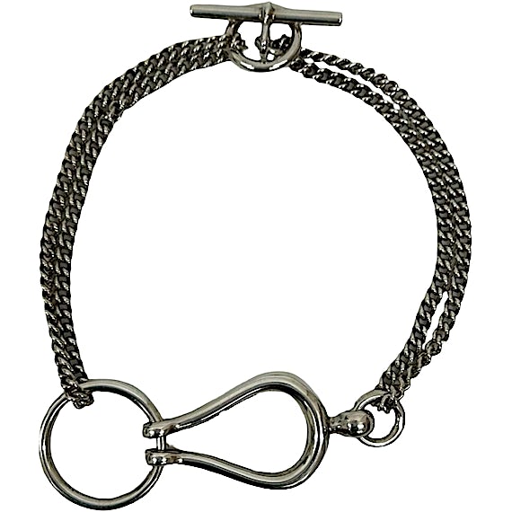 Hermès Margiela-era Arabesque Chain Bracelet/Bangle RN0000199 Hermès Margiela-era Arabesque Chain Bracelet/Bangle RN0000199