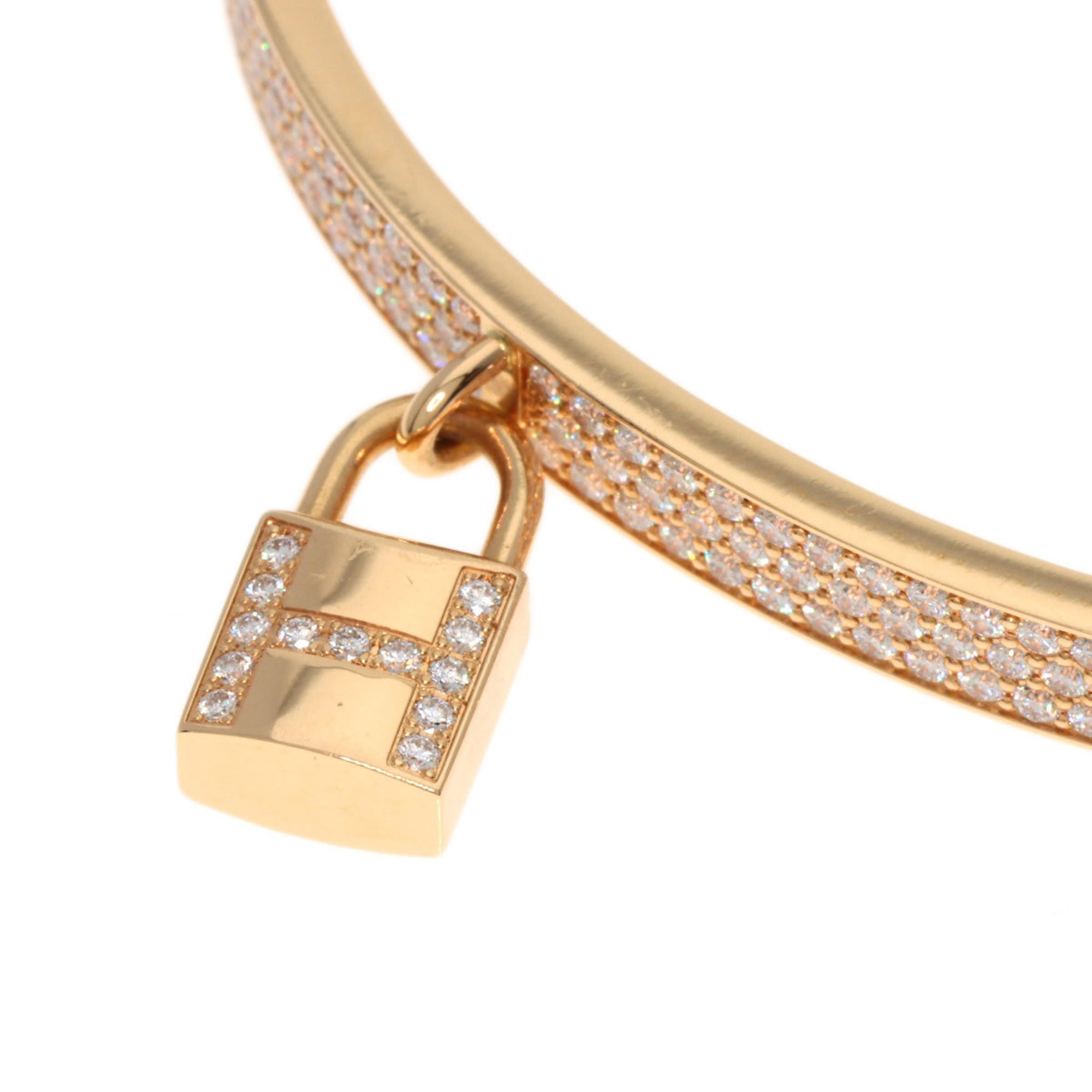 Hermès Kelly Crochet Pavé Diamond Bracelet RN0000201