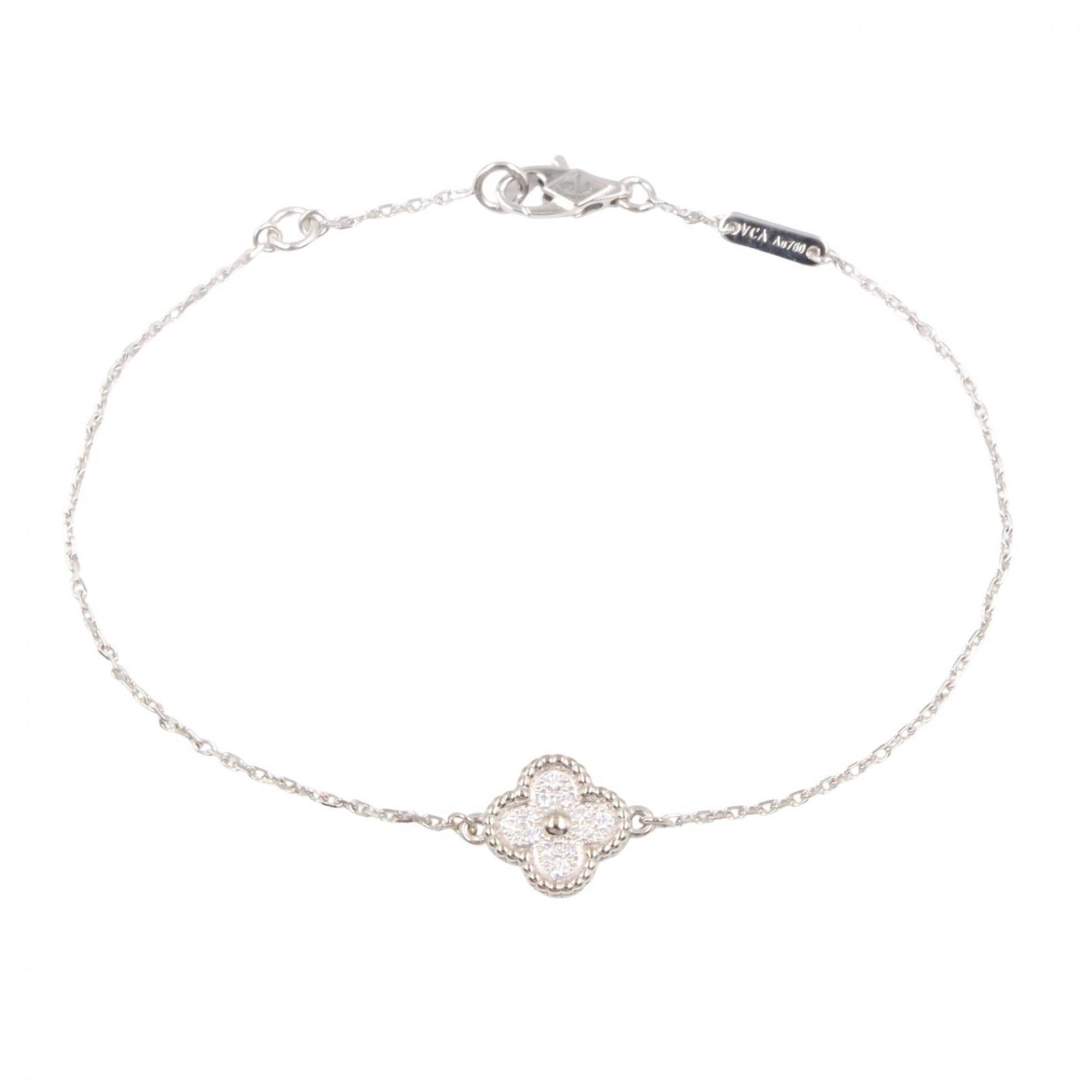 Van Cleef & Arpels Sweet Alhambra Diamond Bracelet RN0000205