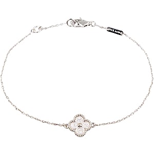 Van Cleef & Arpels Sweet Alhambra Diamond Bracelet RN0000205 Van Cleef & Arpels Sweet Alhambra Diamond Bracelet RN0000205