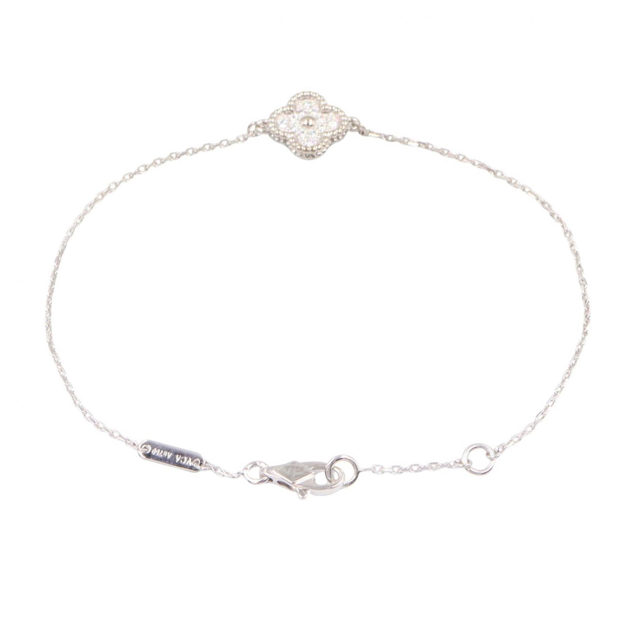 Van Cleef & Arpels Sweet Alhambra Diamond Bracelet RN0000205