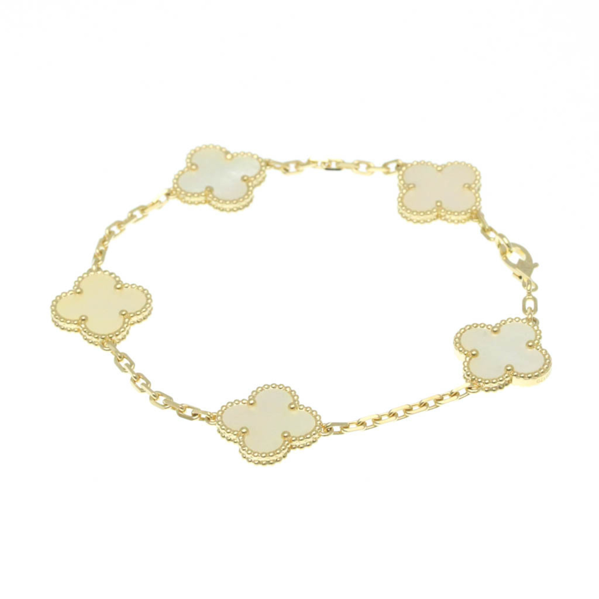 Van Cleef & Arpels Vintage Alhambra Charm Bracelet RN0000211