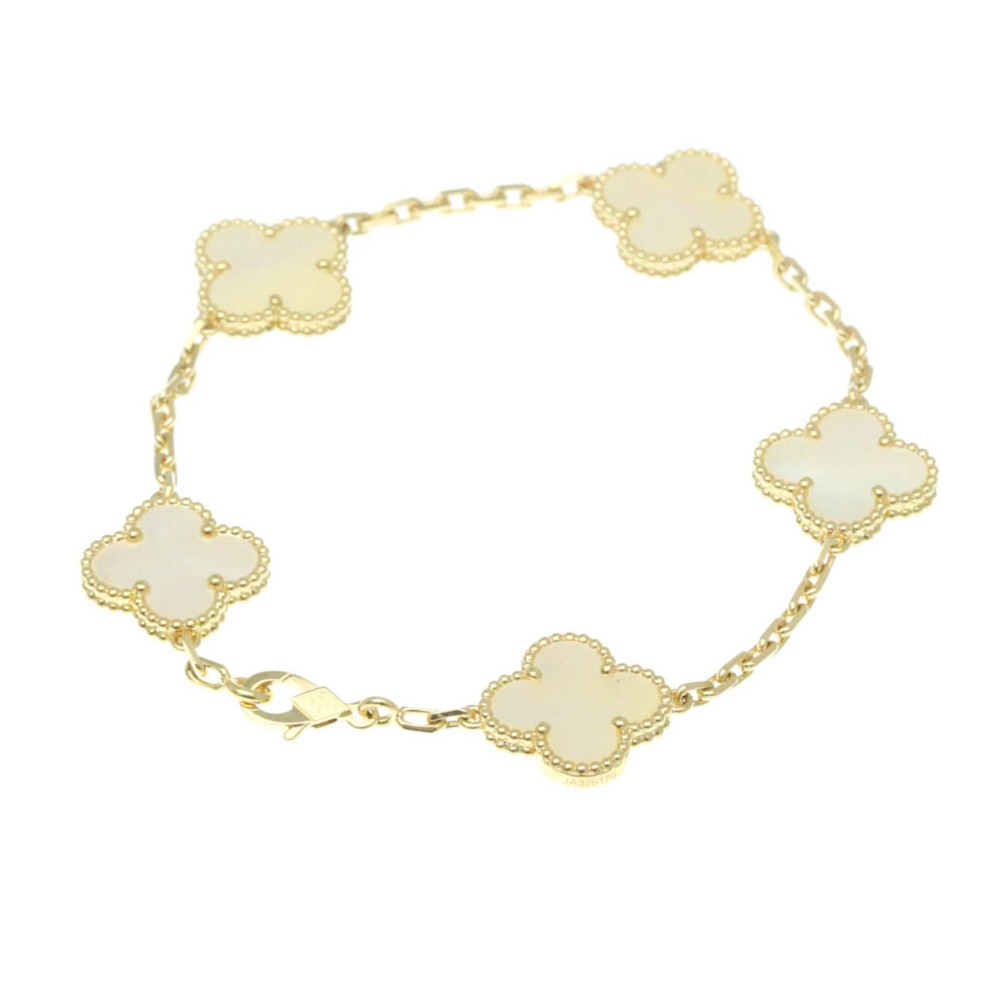 Van Cleef & Arpels Vintage Alhambra Charm Bracelet RN0000211