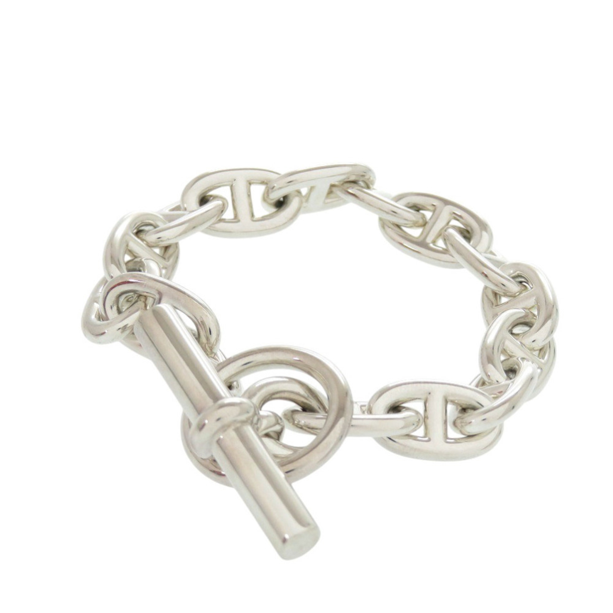 Hermès Chaine d'Ancre MM 15-link Sterling Silver RN0000214