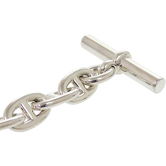 Hermès Chaine d'Ancre MM 15-link Sterling Silver RN0000214 Hermès Chaine d'Ancre MM 15-link Sterling Silver RN0000214