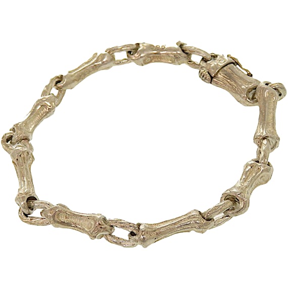 Tiffany Tiffany Bamboo Motif Silver 925 Bracelet RN0000216 Tiffany Tiffany Bamboo Motif Silver 925 Bracelet RN0000216