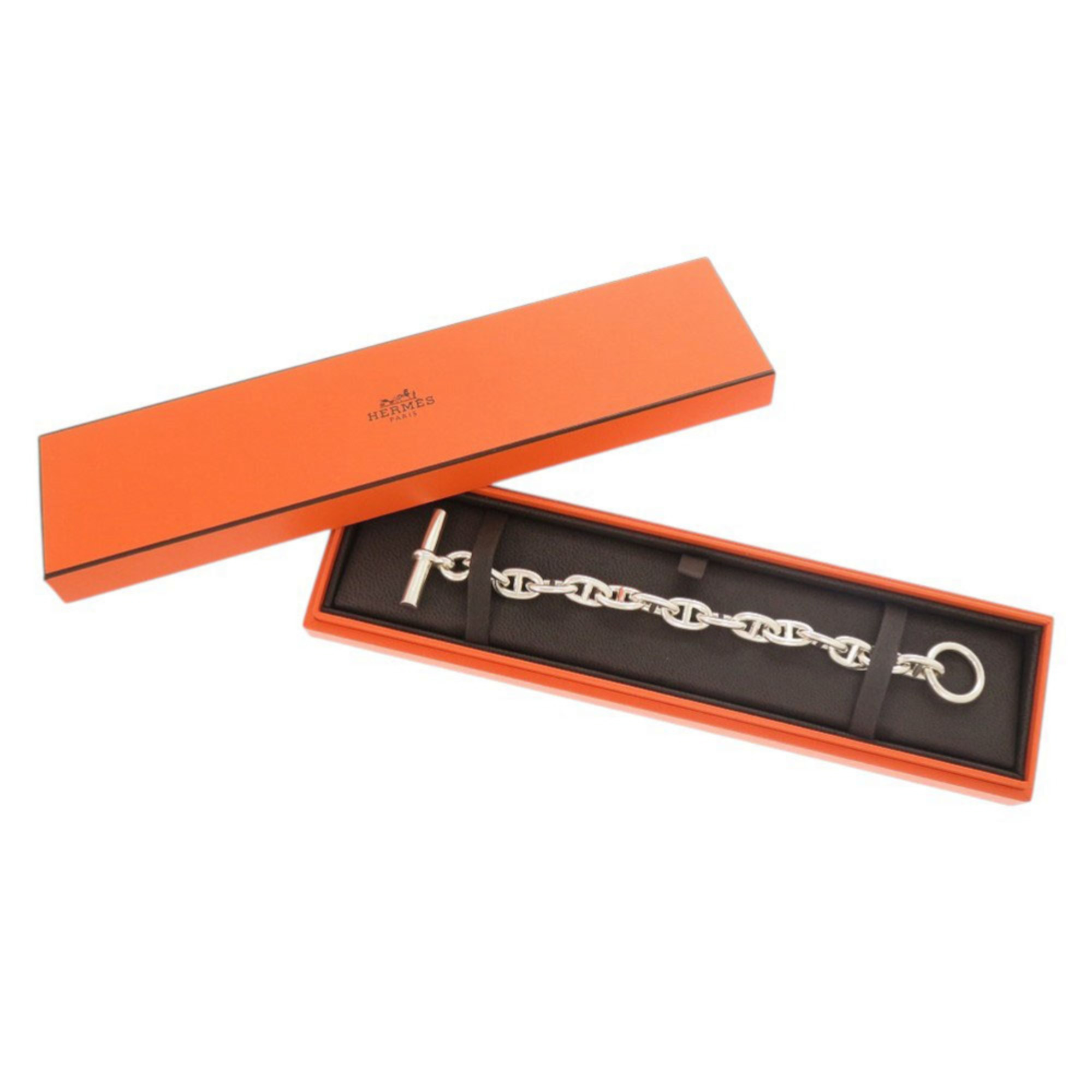 Hermès Chaine d'Ancre MM 14-link Sterling Silver RN0000220