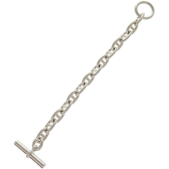 Hermès Chaine d'Ancre MM 14-link Sterling Silver RN0000220 Hermès Chaine d'Ancre MM 14-link Sterling Silver RN0000220