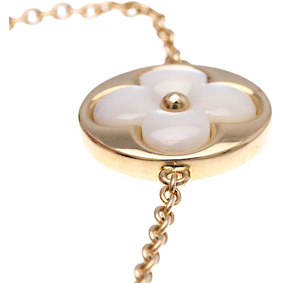 Louis Vuitton Brasserie Monogram Saint Nacré Shell Bracele RN0000224 Louis Vuitton Brasserie Monogram Saint Nacré Shell Bracele RN0000224