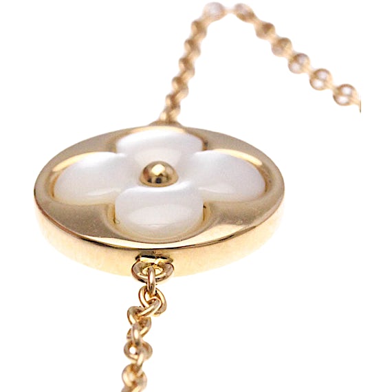 Louis Vuitton Brasserie Monogram Saint Nacré Shell Bracele RN0000224 Louis Vuitton Brasserie Monogram Saint Nacré Shell Bracele RN0000224
