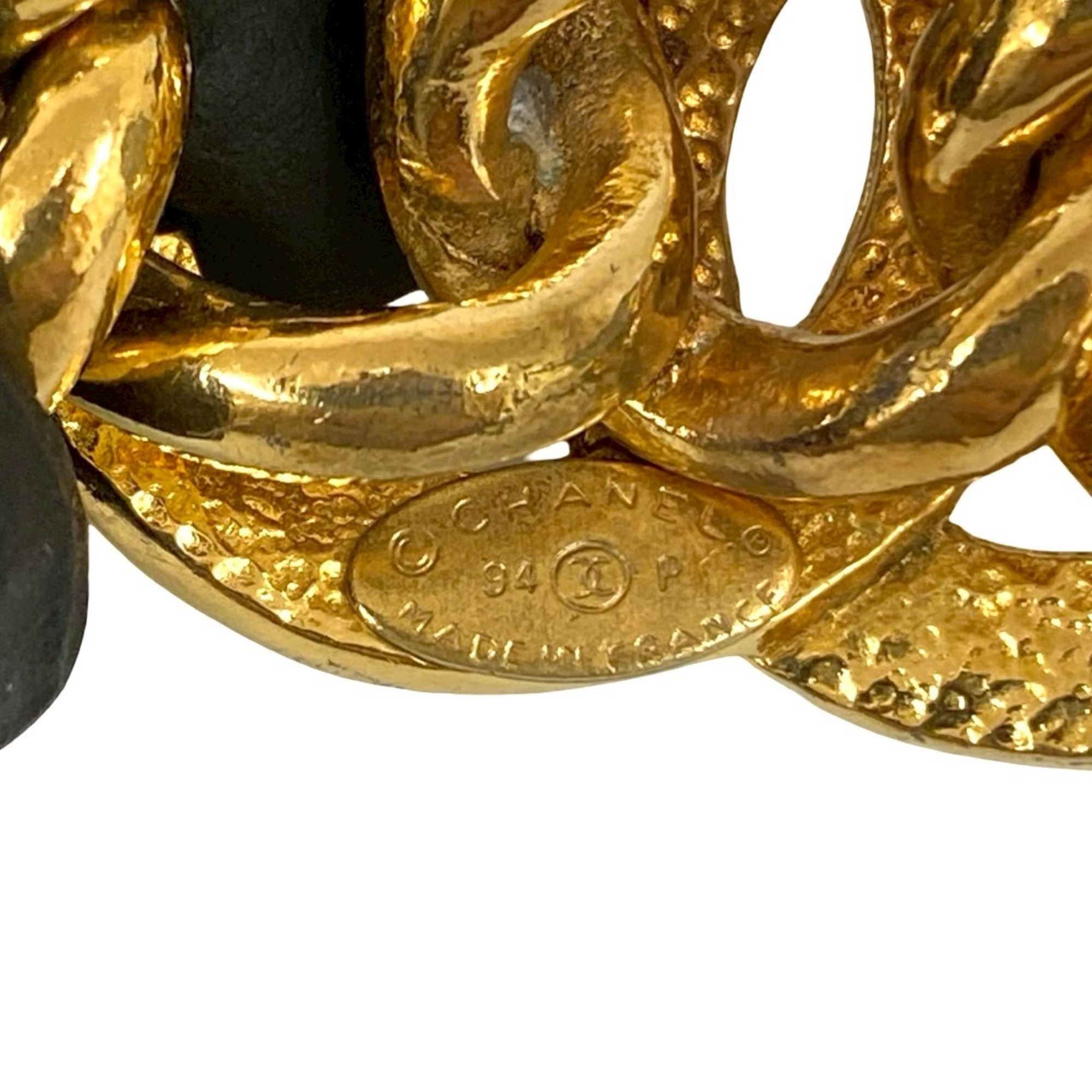 Chanel Vintage Coco Mark Chain Bracelet Bangle RN0000231