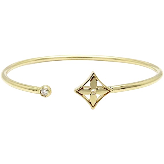 Louis Vuitton Twist Blossom Bangle Bracelet RN0000235 Louis Vuitton Twist Blossom Bangle Bracelet RN0000235