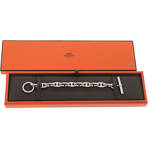 Hermès Chaine d'Ancre GM 11-link bracelet RN0000238 Hermès Chaine d'Ancre GM 11-link bracelet RN0000238