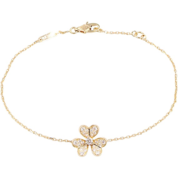 Van Cleef & Arpels Frivole Mini Diamond Bracelet RN0000239 Van Cleef & Arpels Frivole Mini Diamond Bracelet RN0000239
