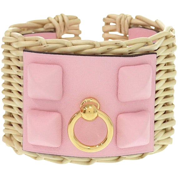 Hermès Medor Picnic Swift Leather Rose Sakura Bracel RN0000241 Hermès Medor Picnic Swift Leather Rose Sakura Bracel RN0000241
