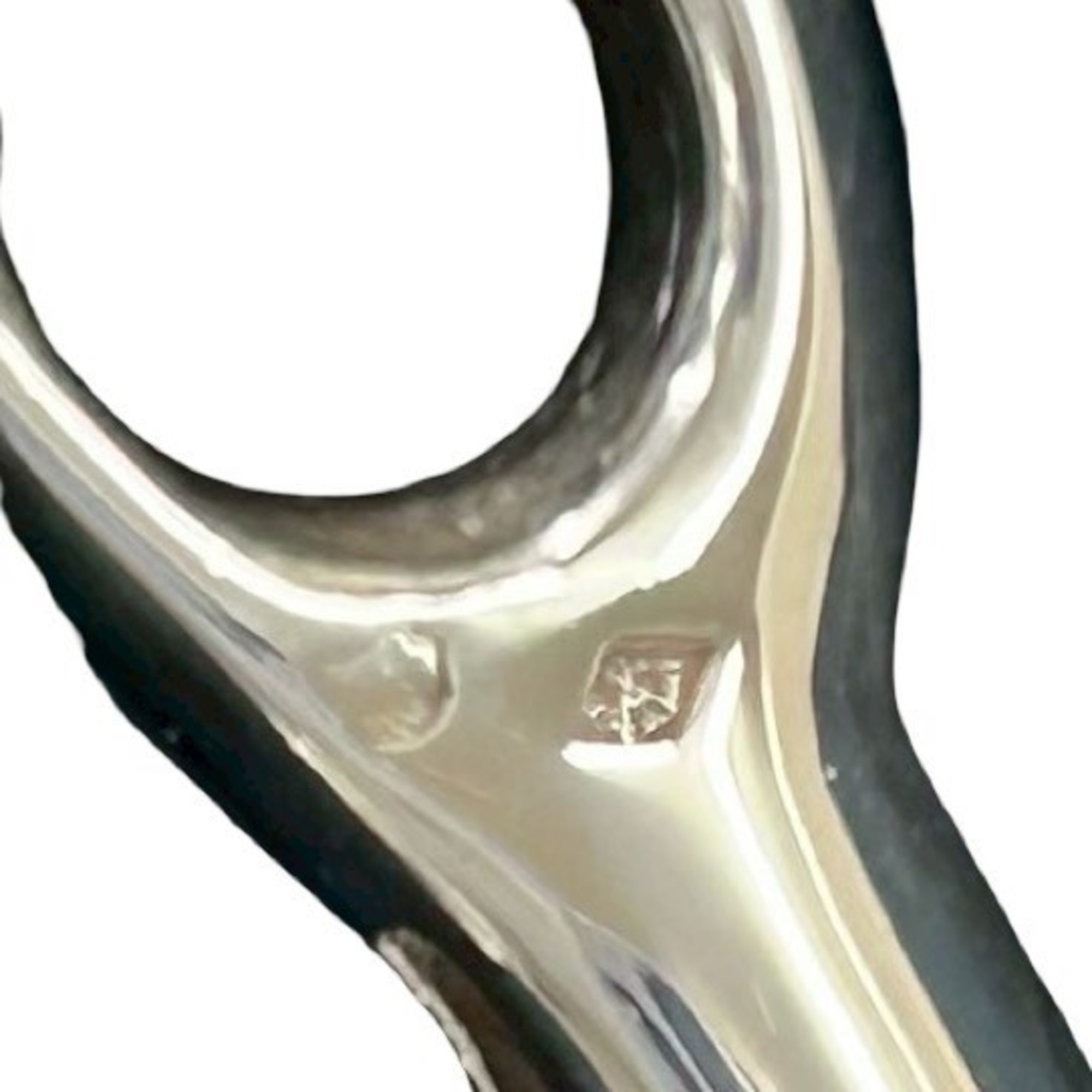 Hermès 925 Sterling Silver Bracelet Bangle Jewelry RN0000250