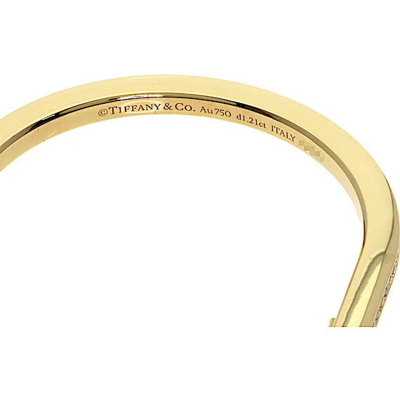 Tiffany Rock Narrow Bangle Large Diamond Bracelet RN0000270 Tiffany Rock Narrow Bangle Large Diamond Bracelet RN0000270