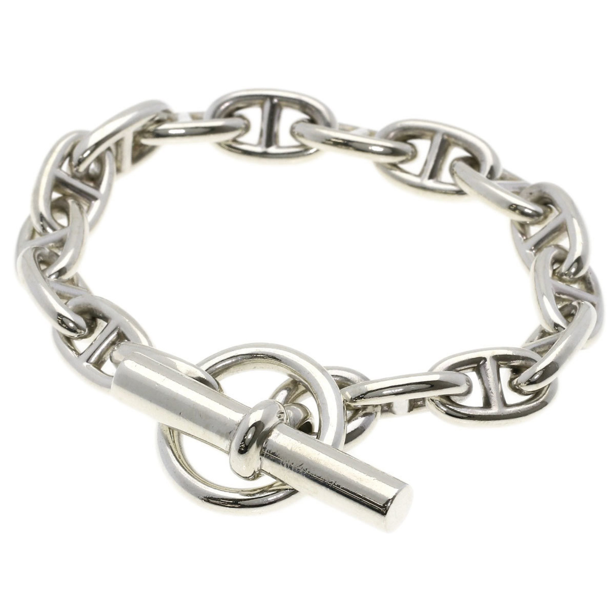 Hermès Chaine d'Ancre MM Early Cursive Bracelet RN0000289
