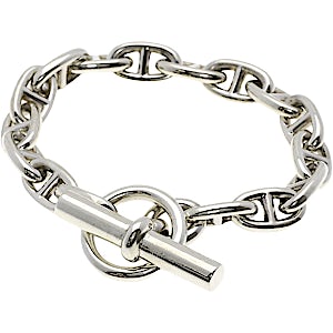 Hermès Chaine d'Ancre MM Early Cursive Bracelet RN0000289 Hermès Chaine d'Ancre MM Early Cursive Bracelet RN0000289