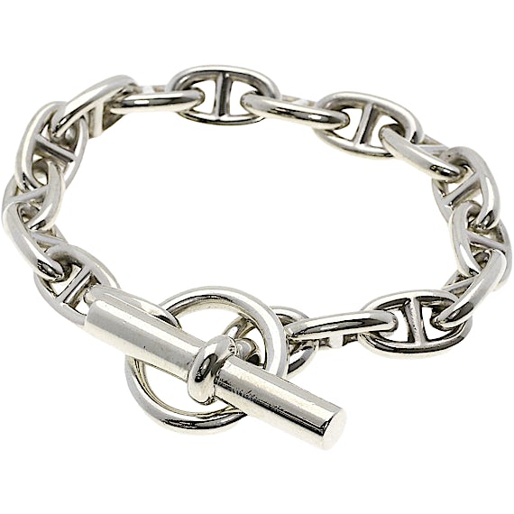 Hermès Chaine d'Ancre MM Early Cursive Bracelet RN0000289 Hermès Chaine d'Ancre MM Early Cursive Bracelet RN0000289