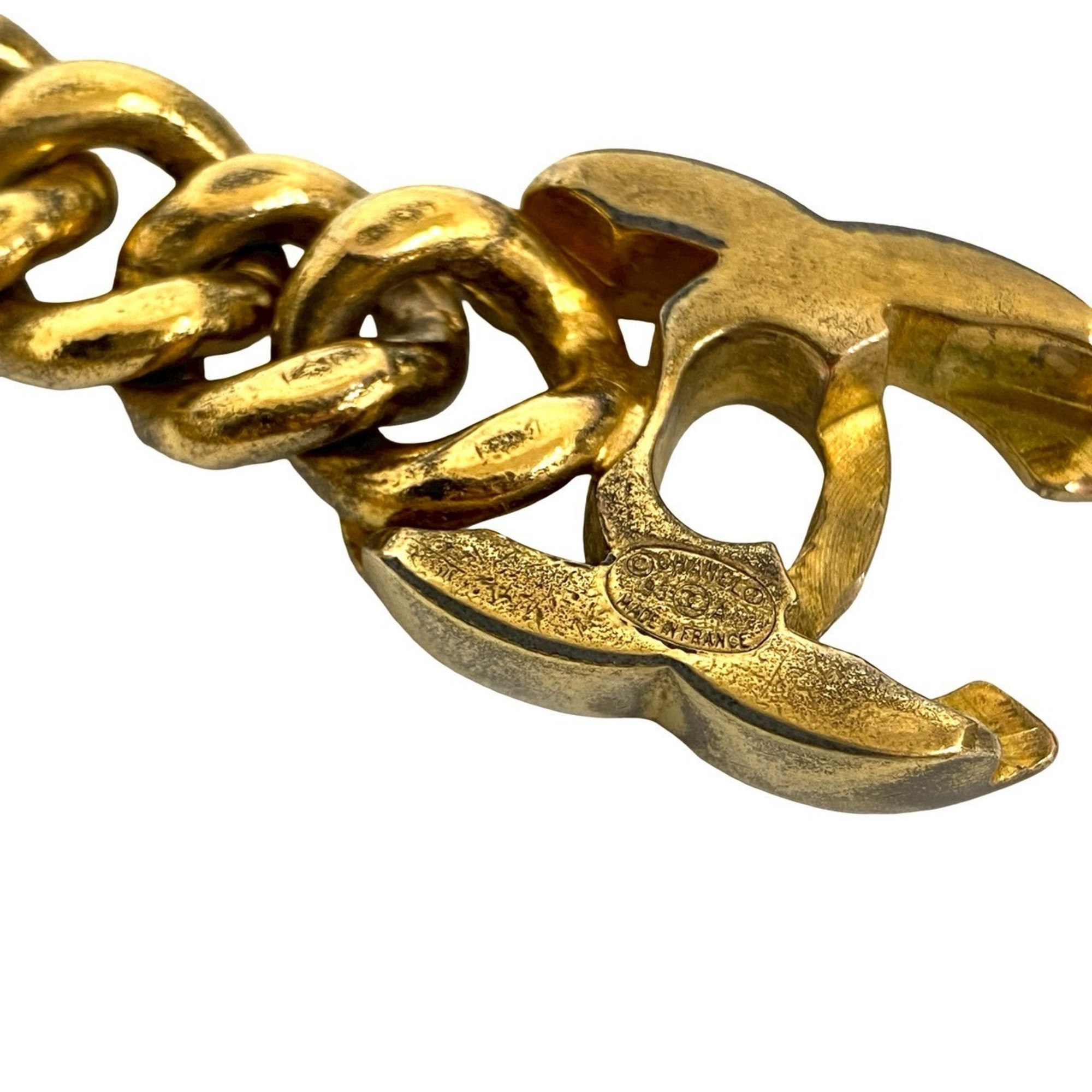 Chanel Vintage Coco Mark Chain Bracelet/Bangle RN0000291