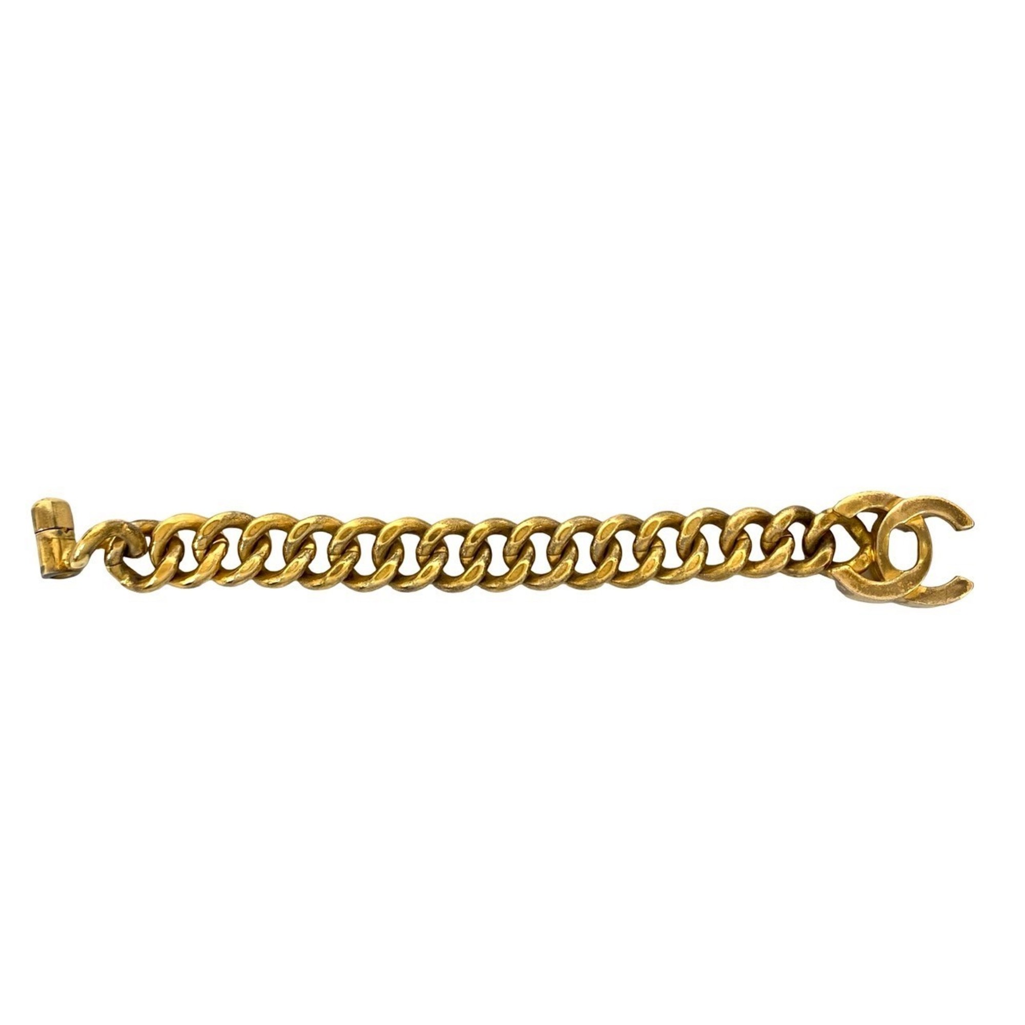 Chanel Vintage Coco Mark Chain Bracelet/Bangle RN0000291