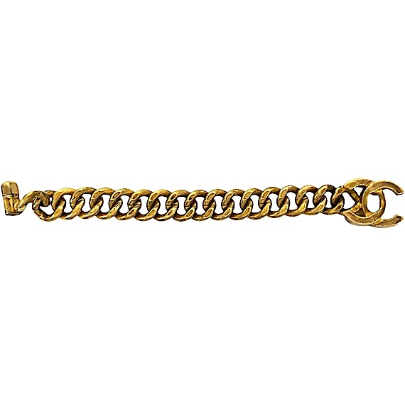 Chanel Vintage Coco Mark Chain Bracelet/Bangle RN0000291 Chanel Vintage Coco Mark Chain Bracelet/Bangle RN0000291
