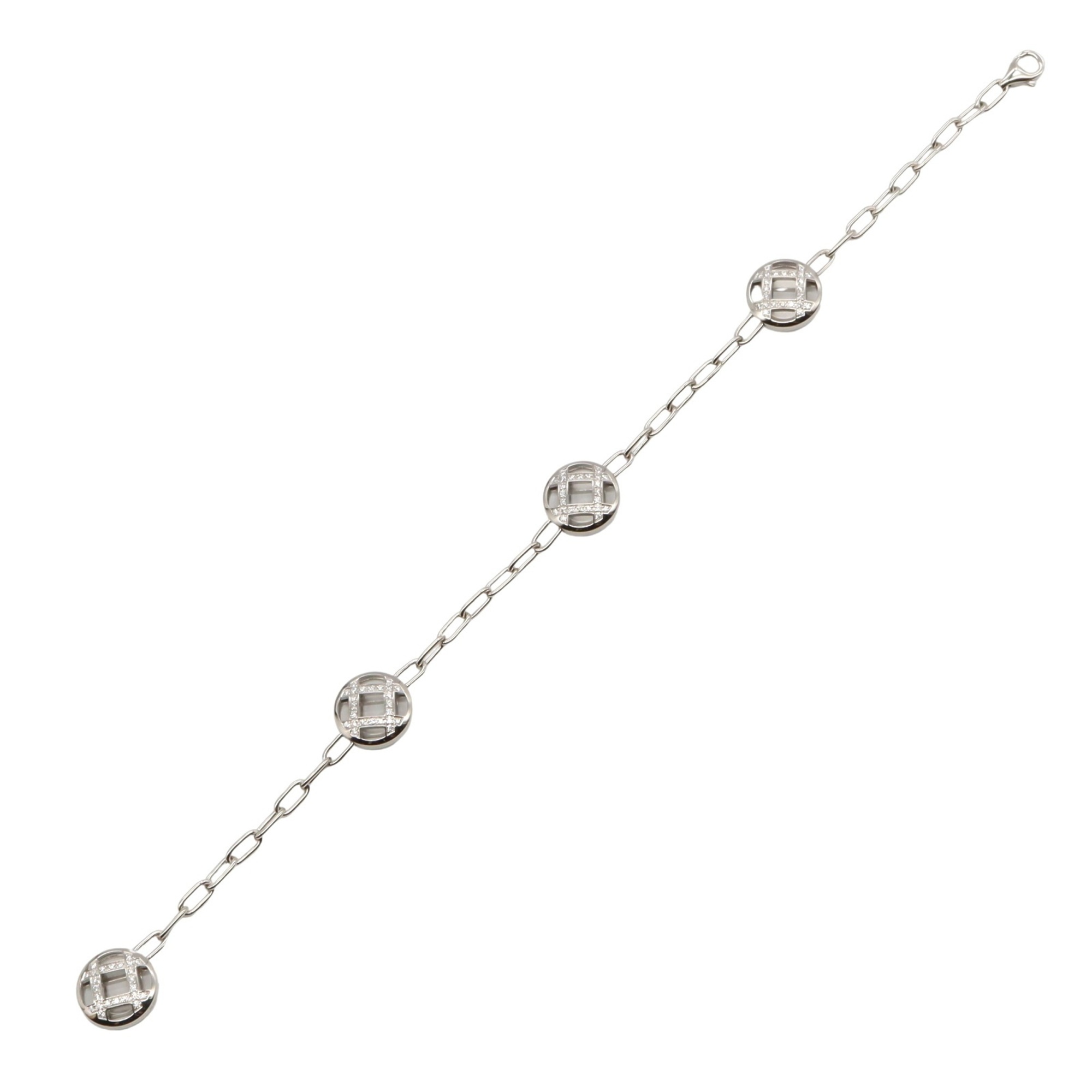 Cartier Pasha Grid Chain Diamond Bracelet RN0000300