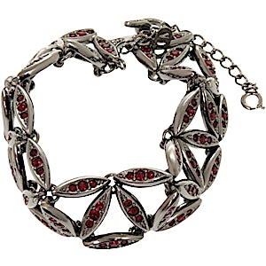 Christian Dior Dior bracelet metal stone gunmetal 1518 RN0000313 Christian Dior Dior bracelet metal stone gunmetal 1518 RN0000313