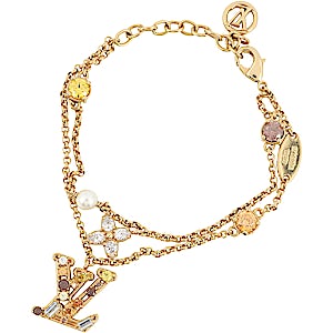 Louis Vuitton LV Metal Strass M1683A RN0000342 Louis Vuitton LV Metal Strass M1683A RN0000342