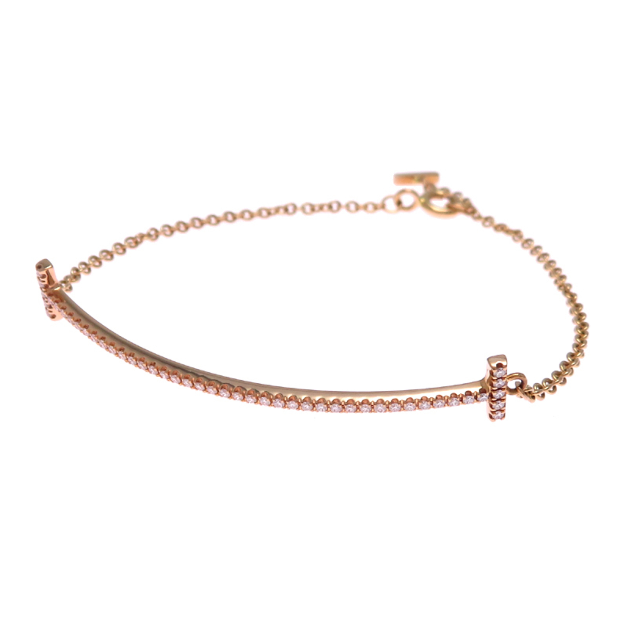 Tiffany Tiffany T Smile Diamond Women's Bracelet RN0000353
