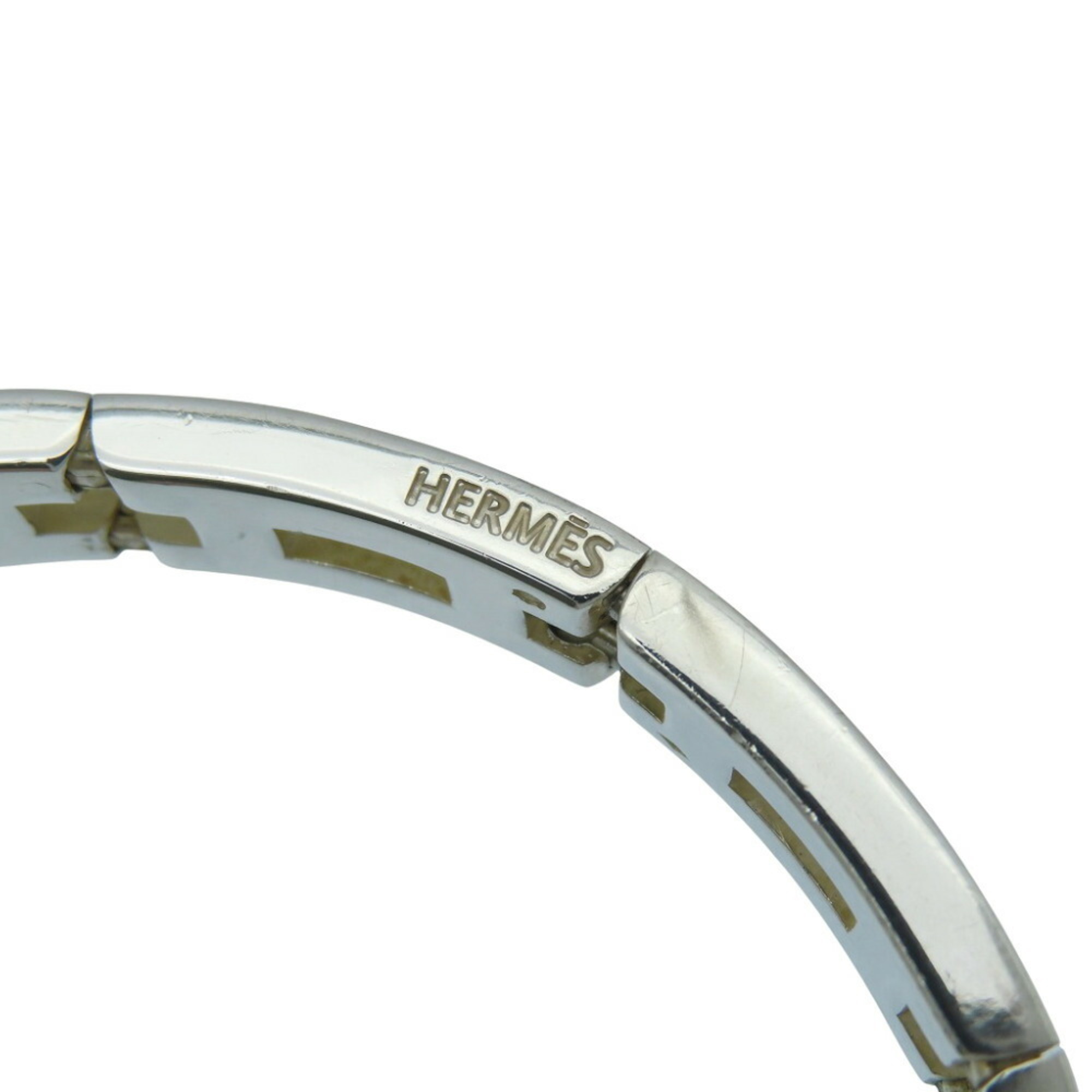 Hermès H motif silver 925 bracelet bangle 0912HERMES RN0000357