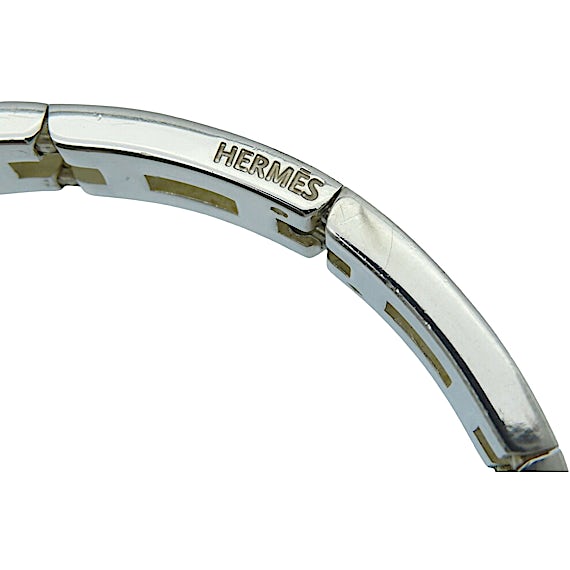 Hermès H motif silver 925 bracelet bangle 0912HERMES RN0000357 Hermès H motif silver 925 bracelet bangle 0912HERMES RN0000357