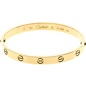 Cartier Love Bracelet B6016217 RN0000410 Cartier Love Bracelet B6016217 RN0000410