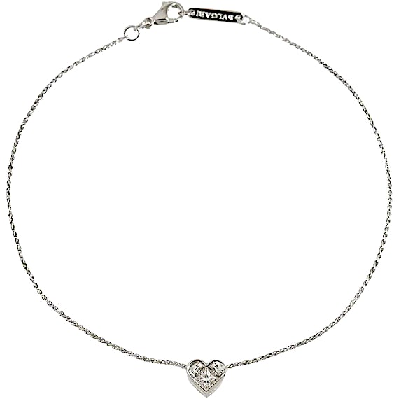 Bvlgari Cuore Heart Diamond Anklet Bracelet RN0000435 Bvlgari Cuore Heart Diamond Anklet Bracelet RN0000435