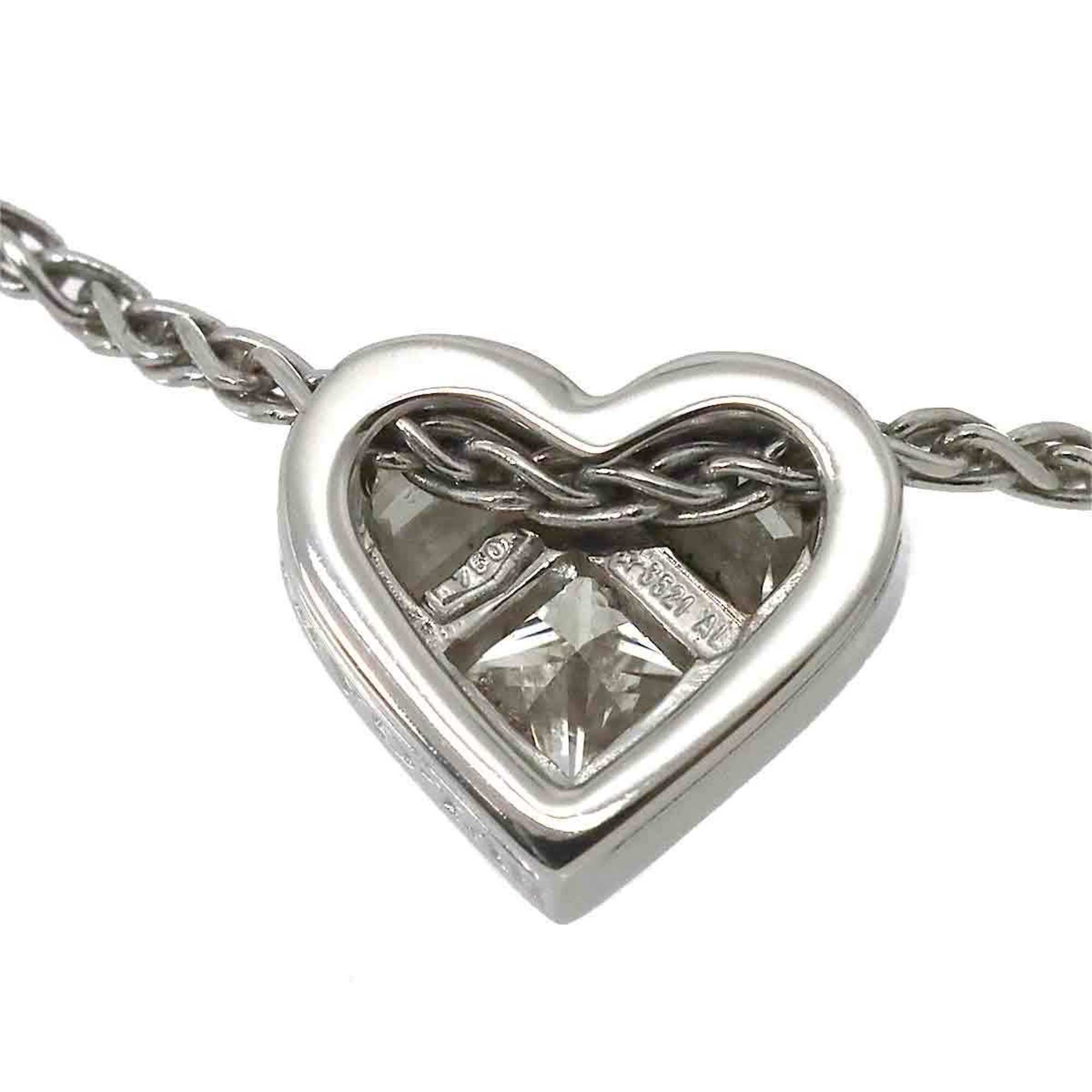 Bvlgari Cuore Heart Diamond Anklet Bracelet RN0000435