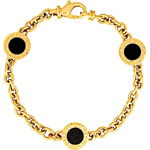 Bvlgari BVLGARI Bracelet with Onyx RN0000438 Bvlgari BVLGARI Bracelet with Onyx RN0000438