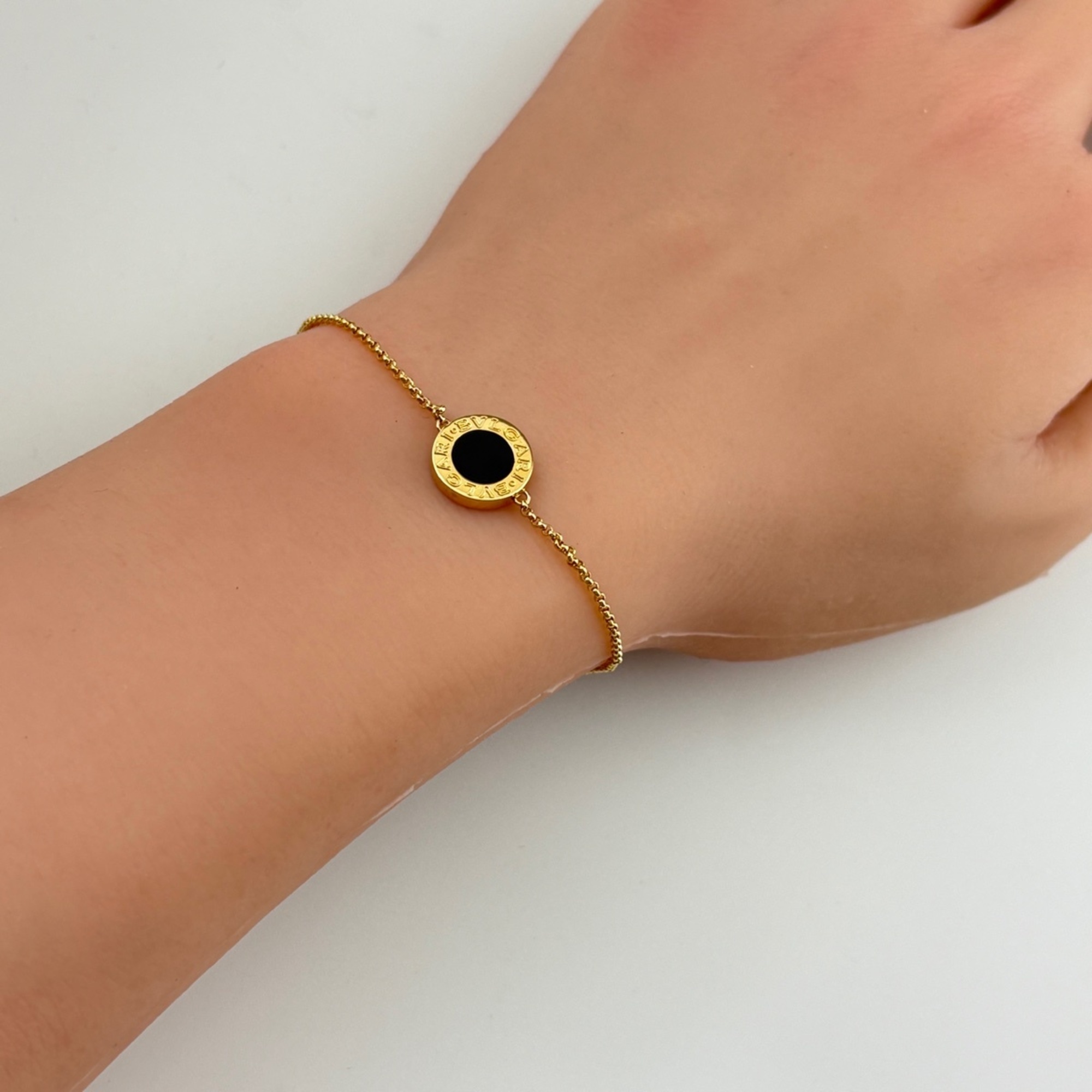 Bvlgari Bvlgari Onyx Designer Bracelet RN0000453