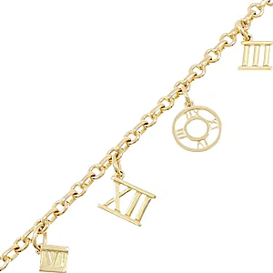 Tiffany Tiffany Atlas 5 Charm Bracelet RN0000464 Tiffany Tiffany Atlas 5 Charm Bracelet RN0000464