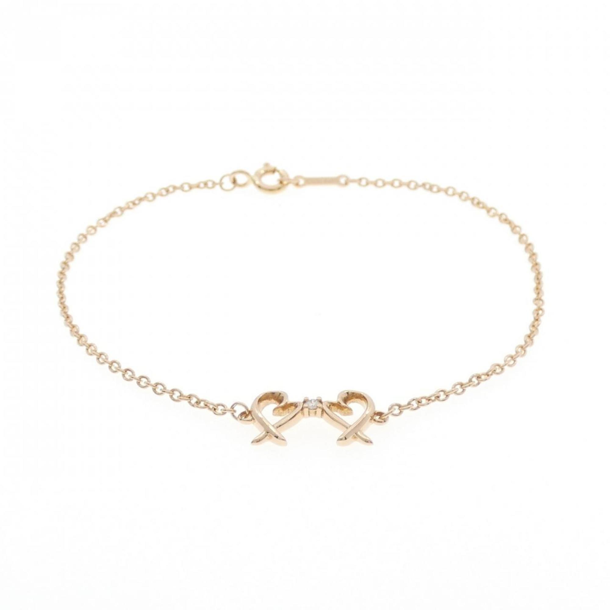 Tiffany Tiffany Double Loving Heart Bracelet RN0000488