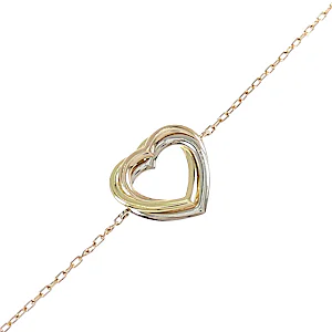 Cartier Trinity Heart Bracelet RN0000499 Cartier Trinity Heart Bracelet RN0000499
