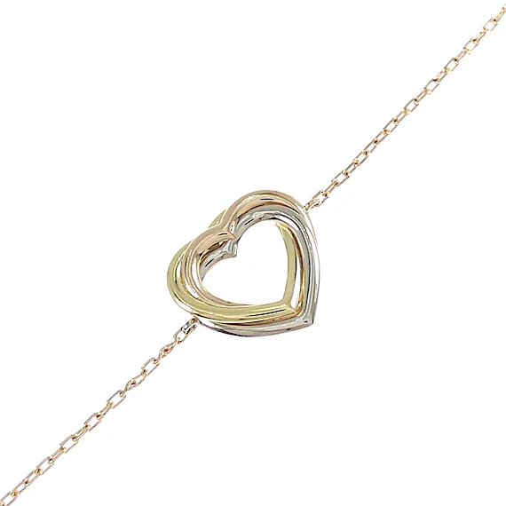Cartier Trinity Heart Bracelet RN0000499 Cartier Trinity Heart Bracelet RN0000499