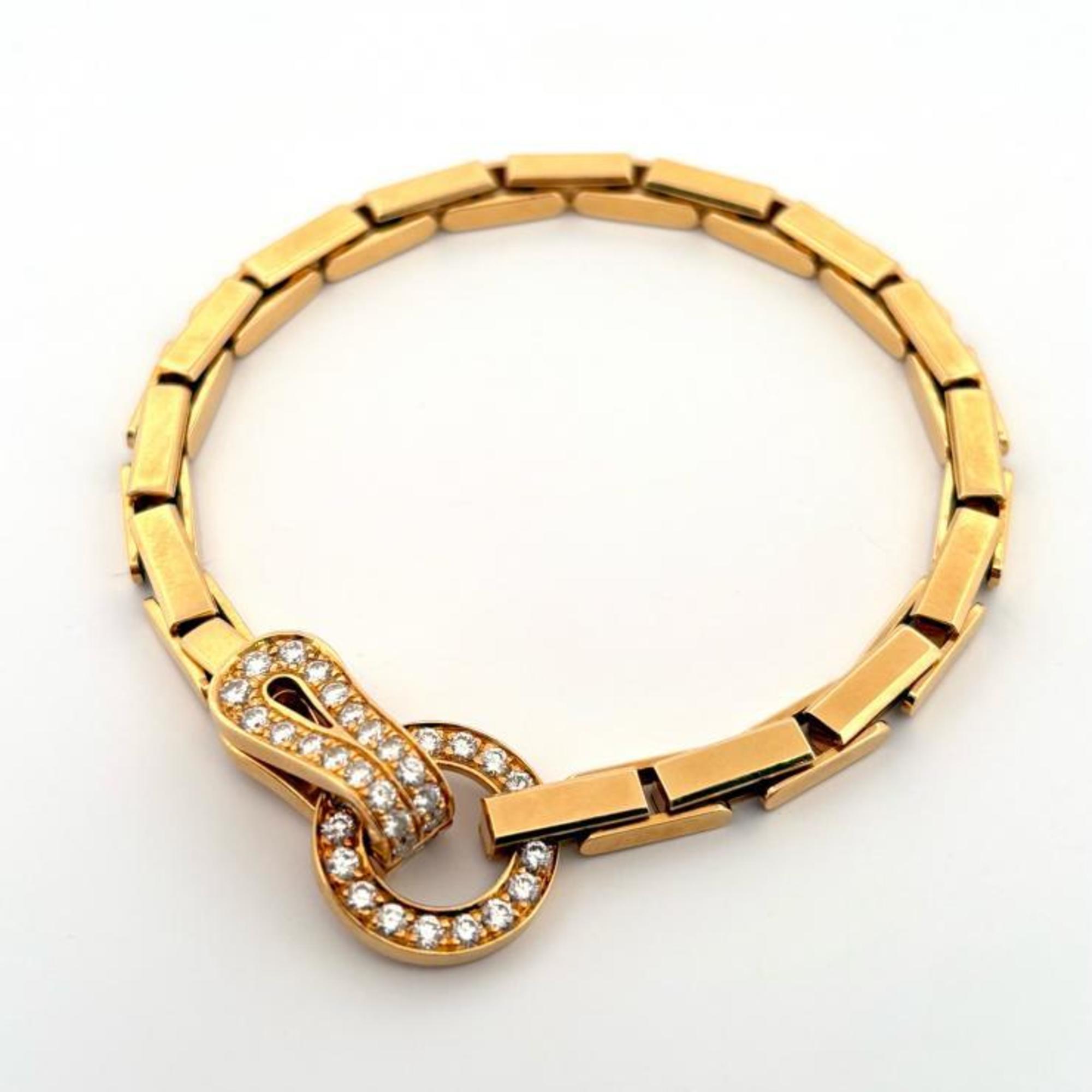 Cartier Agraffe Diamond Bracelet RN0000550