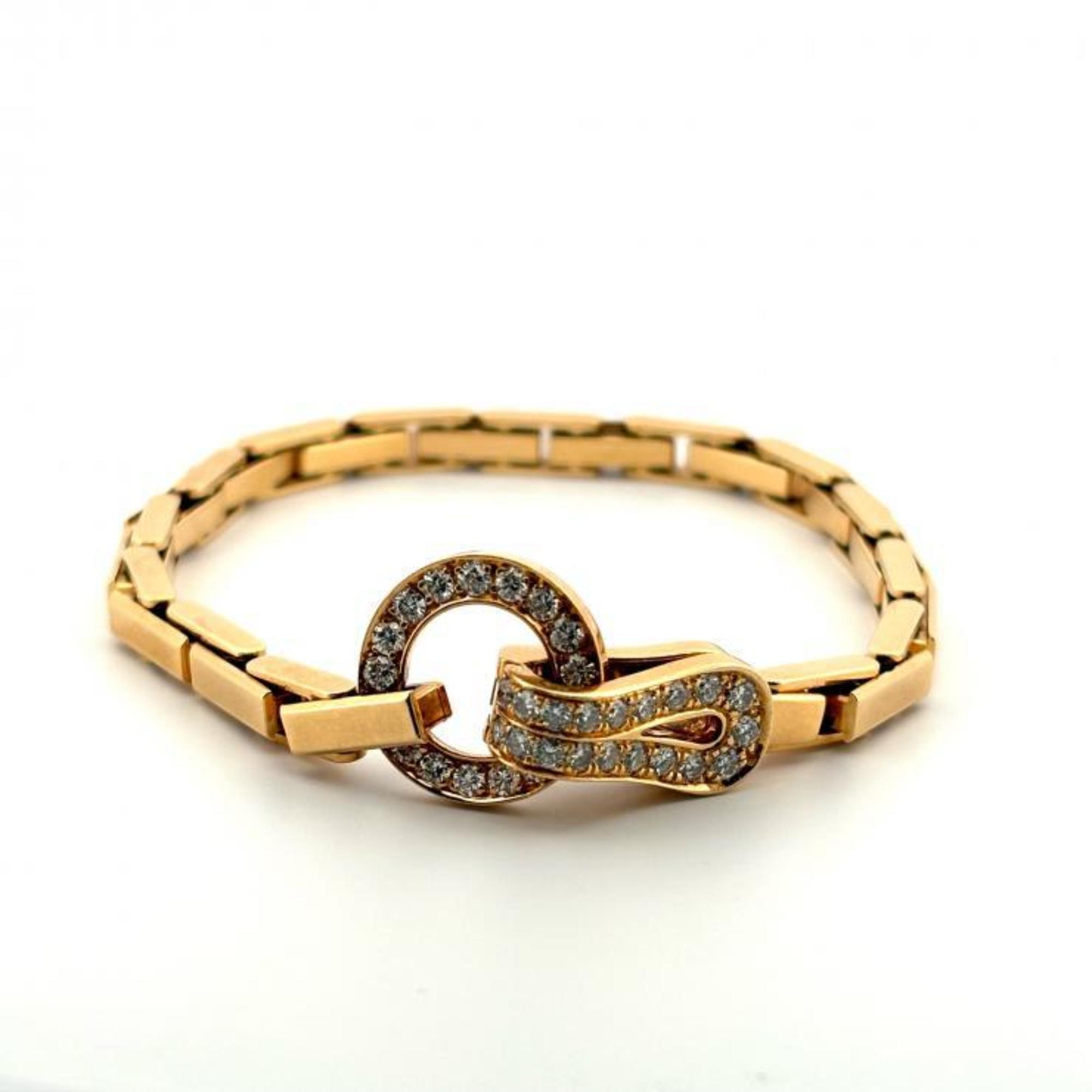 Cartier Agraffe Diamond Bracelet RN0000550