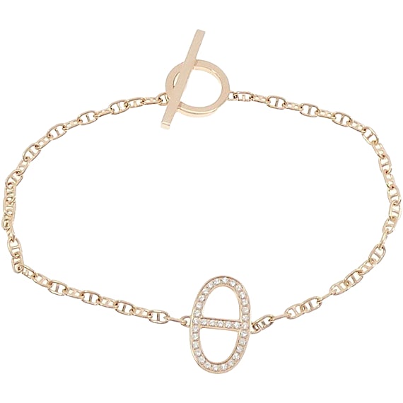 Hermès Chaine d'Ancre Contour Bracelet RN0000563 Hermès Chaine d'Ancre Contour Bracelet RN0000563