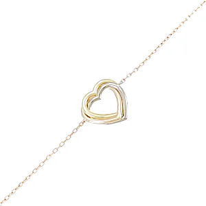 Cartier Trinity Heart Bracelet RN0000589 Cartier Trinity Heart Bracelet RN0000589