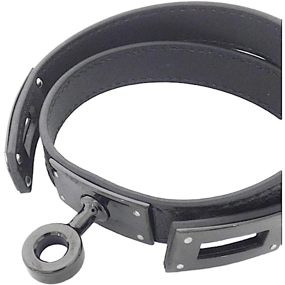 Hermès Kelly Double Tour So Black 010680CH Bracelet RN0000608 Hermès Kelly Double Tour So Black 010680CH Bracelet RN0000608