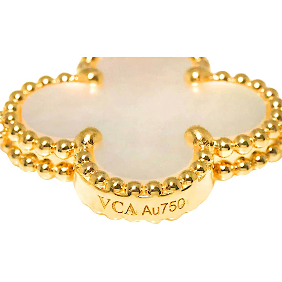 Van Cleef & Arpels Alhambra Shell 5P Bracelet RN0000615 Van Cleef & Arpels Alhambra Shell 5P Bracelet RN0000615